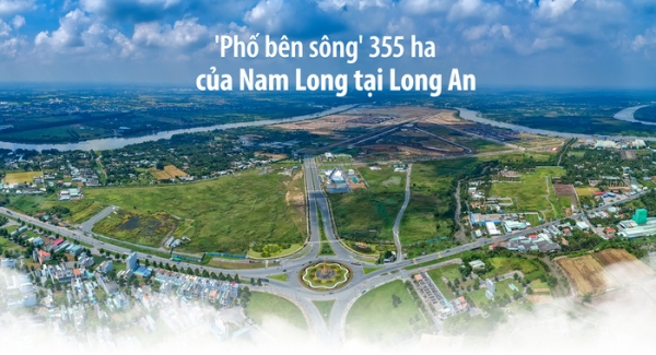 Dấu ấn đối tác ngoại tại khu đô thị 355 ha của Nam Long